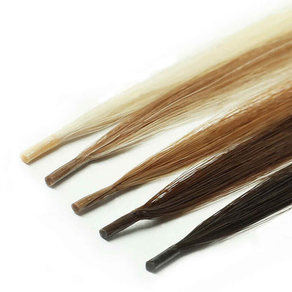 Micro - Ring I - Tip Extensions | Double - Drawn 18” & 22” | 50 - Pack - By Laura Mayers
