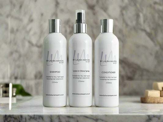 Healthy Hair Set by Laura Mayers | Shampoo, Condition & Shine - By Laura Mayers
