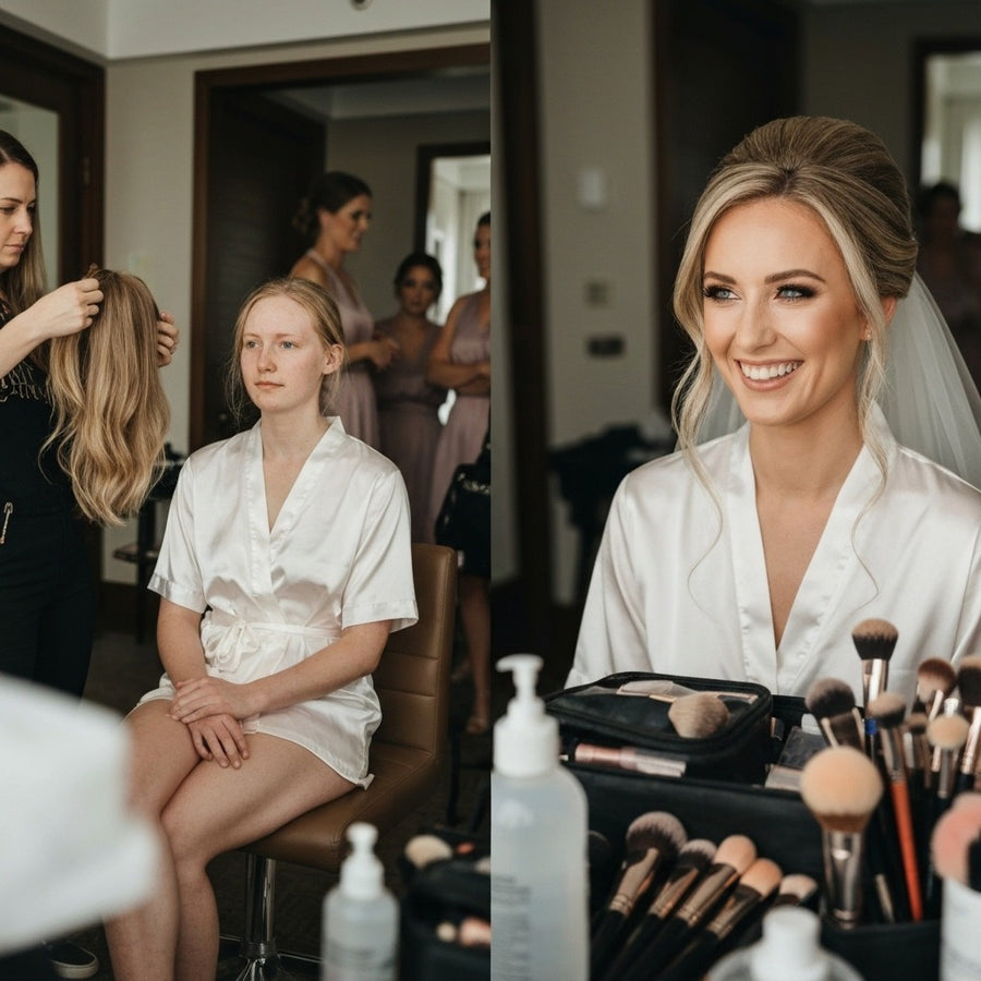 Bridal hair extensions