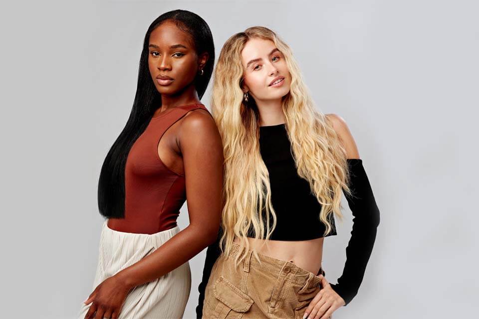 Nano Ring Extensions (Plastic Tips) | Double - Drawn 18” & 22” | 50 - Pack - By Laura Mayers