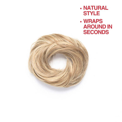 Flicky Hair Messy Bun Scrunchie | Effortless Updo Style - By Laura Mayers