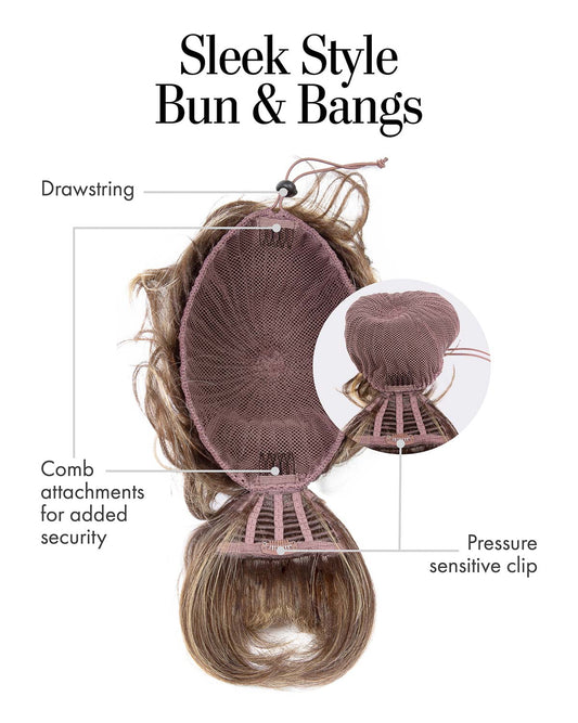 Sleek Style Bun & Bangs - By Laura Mayers