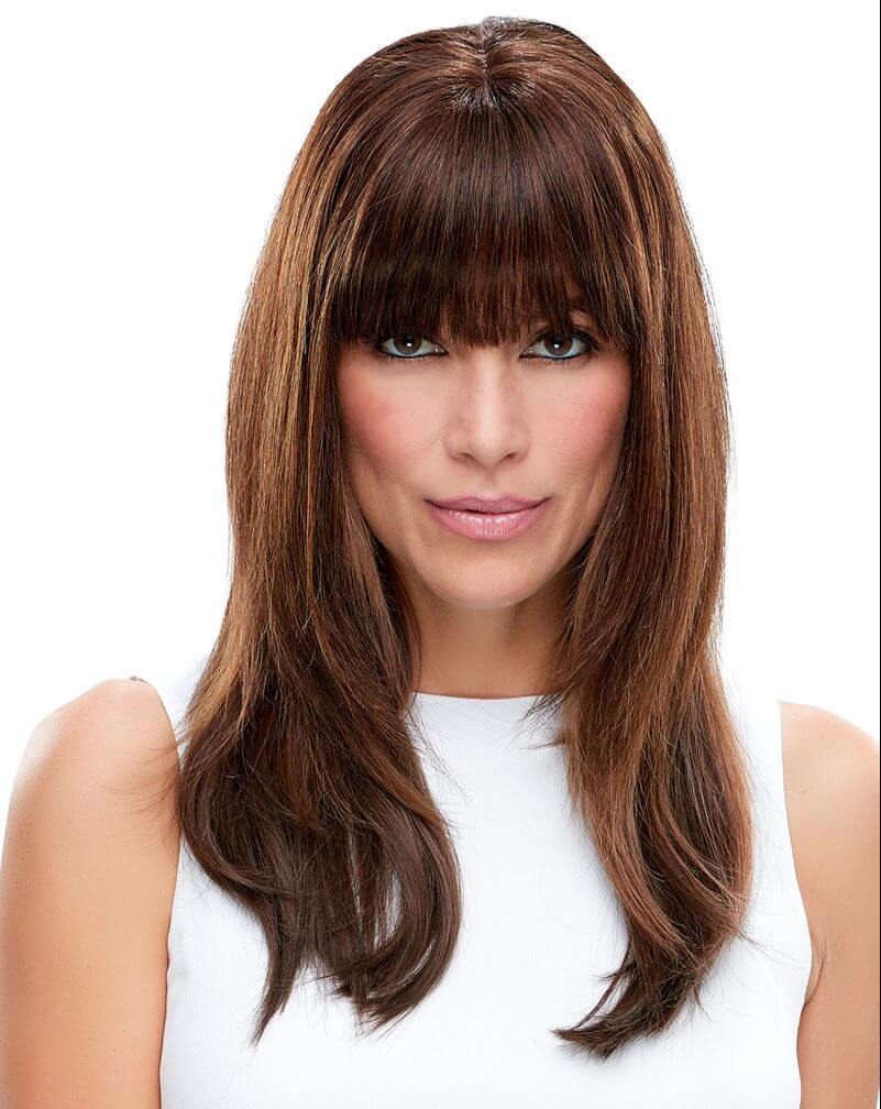 easiFringe 12” Human Hair by Jon Renau | Natural Hair Enhancer - By Laura Mayers