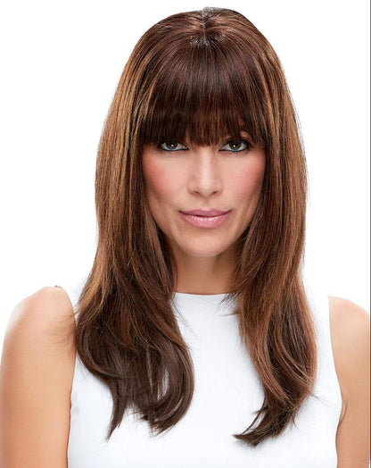 easiFringe 12” Human Hair by Jon Renau | Natural Hair Enhancer - By Laura Mayers