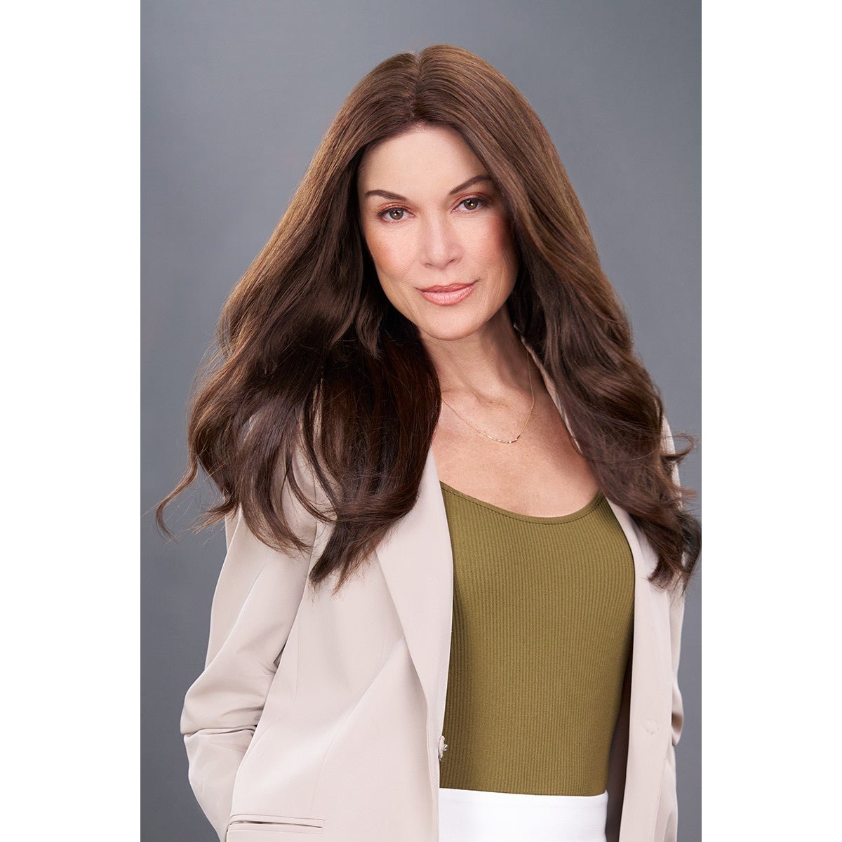 EasiPart Medium 18" | Human Hair Topper by Jon Renau - By Laura Mayers